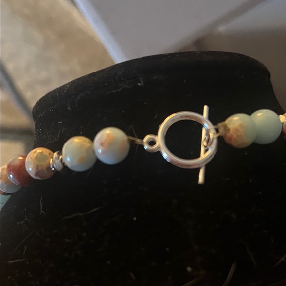 3/$20 Hand Crafted Stone Beaded Necklace - Picture 4 of 5